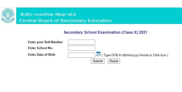 Secondary School Examination Class X 2021