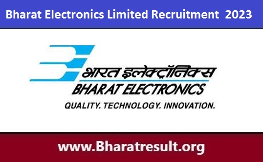 BEL Recruitment 2023 | भारत इलेक्ट्रॉनिक्स लिमिटेड (बीईएल) में प्रोजेक्ट इंजीनियर भर्ती ऑनलाइन आवेदन